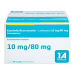 Ezetimib/Atorvastatin-1A Pharma 10 mg/80 mg Produktbild 2