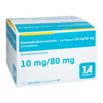 Ezetimib/Atorvastatin-1A Pharma 10 mg/80 mg Produktbild 1