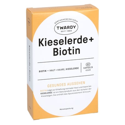 KIESELERDE+BIOTIN Kapseln vegan