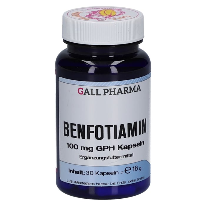 Benfotiamin 100mg Gph Kps
