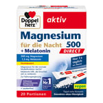 DOPPELHERZ Mag.500 für die Nacht+Melatonin DIRECT