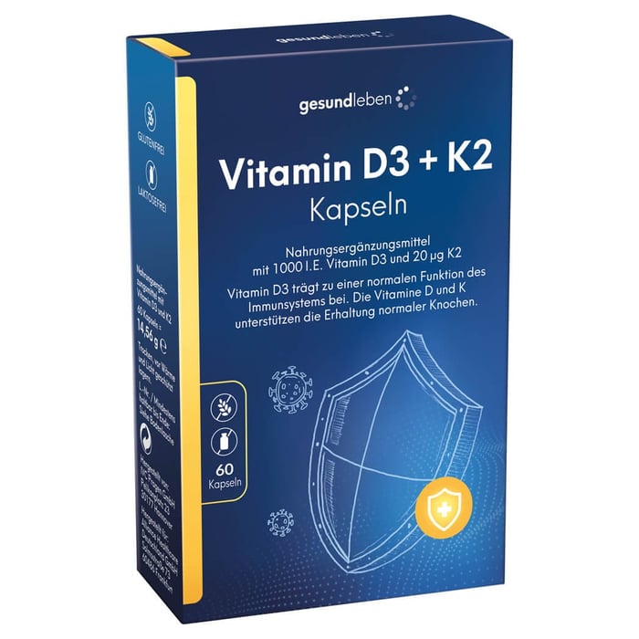 Gl Vitamin D3 + K2
