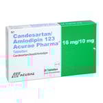 Candesartan/Amlodipin 123 Acurae Pharma 16 mg/10 mg