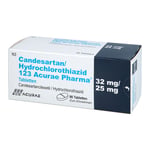 Candesartan/Hydrochlorothiazid 123 Acurae Pharma 32 mg/25 mg Produktbild 3