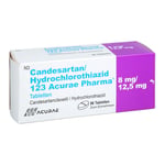 Candesartan/Hydrochlorothiazid 123 Acurae Pharma 8 mg/12,5 mg Produktbild 1