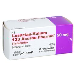 Losartan-Kalium 123 Acurae Pharma 50 mg