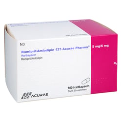 Ramipril/Amlodipin 123 Acurae Pharma 5 mg/5 mg