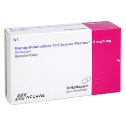 Ramipril/Amlodipin 123 Acurae Pharma 5 mg/5 mg