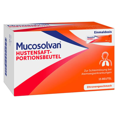 Mucosolvan Hustensaft-Portionsbeutel