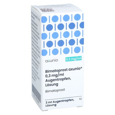 Bimatoprost axunio 0,3 mg/ml