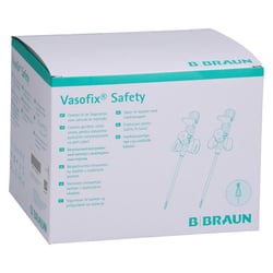 Vasofix Safety Kanüle 22 G 0.9x25 mm PUR blau
