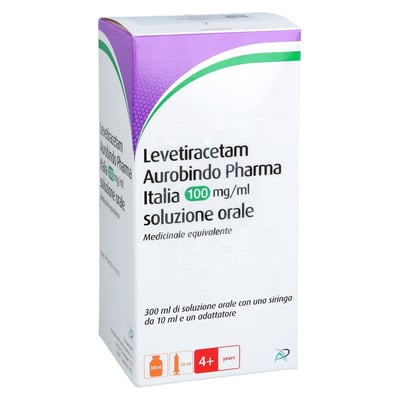 Levetiracetam Aurobindo 100 mg/ml 10 ml Dosierspritze