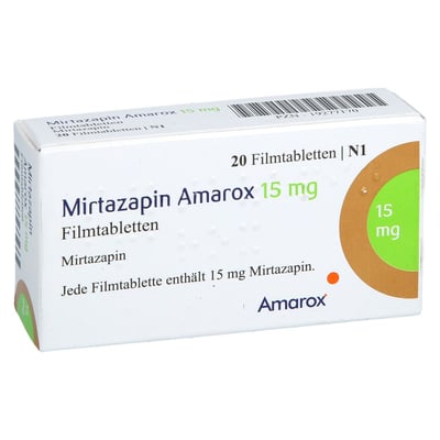 Mirtazapin Amarox 15 mg