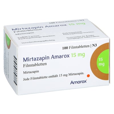Mirtazapin Amarox 15 mg