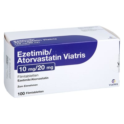 Ezetimib/Atorvastatin Viatris 10 mg/20 mg