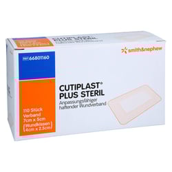 Cutiplast Plus steril 5x7 cm Verband Adequapharm