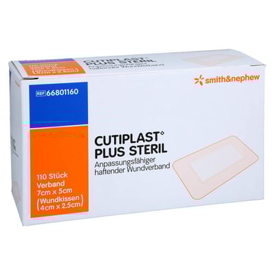 Cutiplast Plus steril 5x7 cm Verband Adequapharm