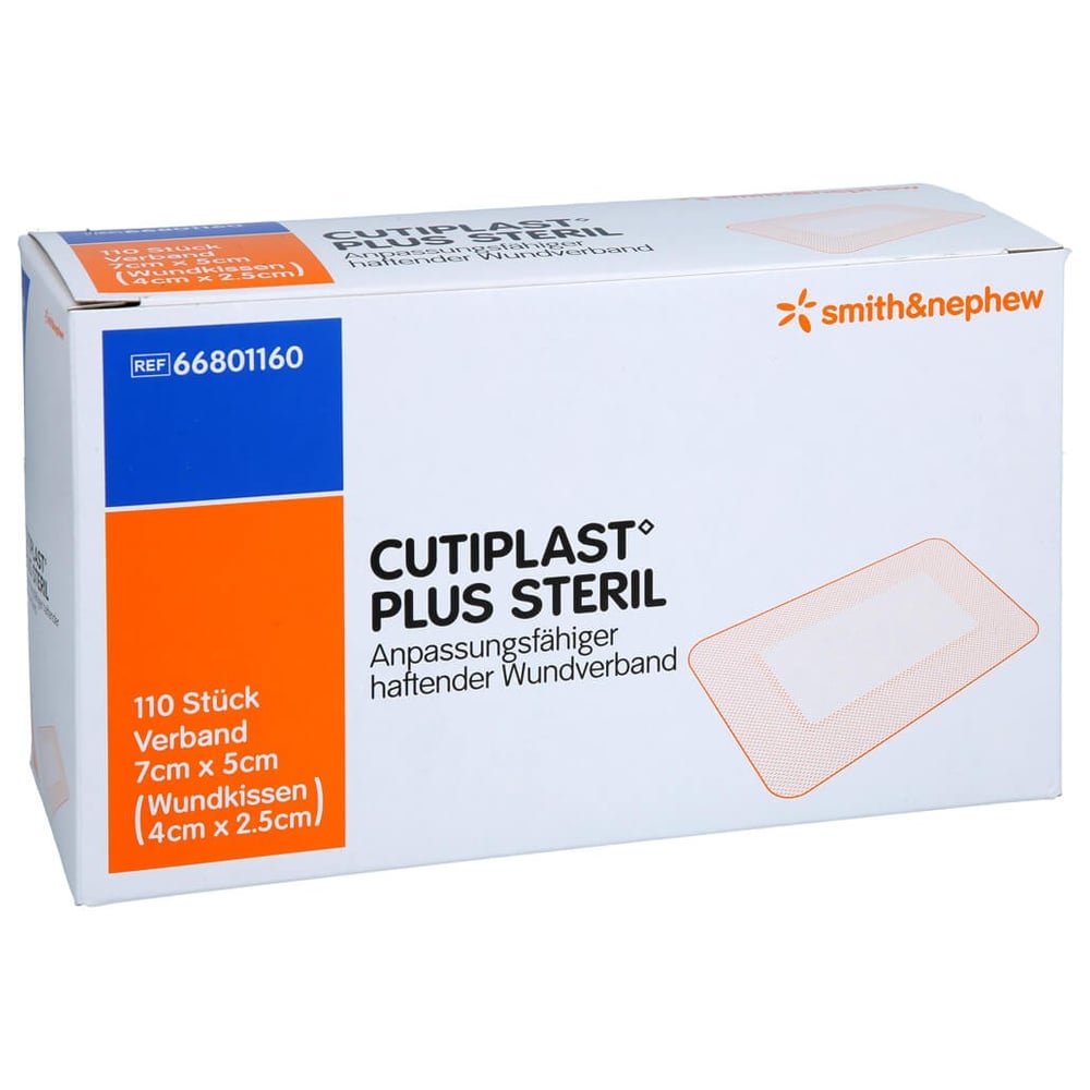 Cutiplast Plus steril 5x7 cm Verband