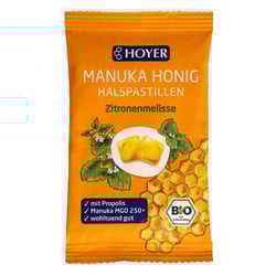 Hoyer Manuka Honig Halspastillen ZM MGO 250+