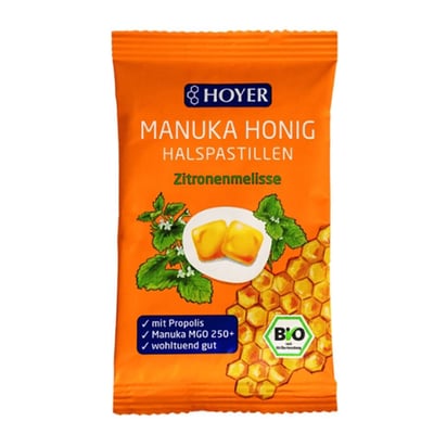 Hoyer Manuka Honig Halspastillen ZM MGO 250+