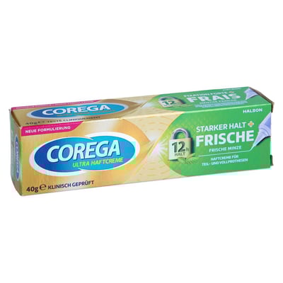 COREGA ultra Haftcreme starker Halt+Frische