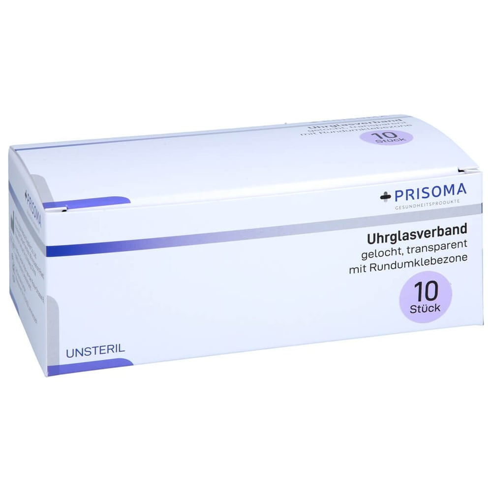 Uhrglasverband Prisoma unsteril gelocht Acti Medi