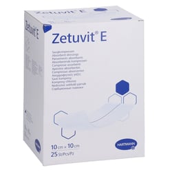 Zetuvit E Saugkompressen steril 10x10 cm Kohlpharma
