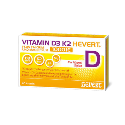 Vitamin D3k2 Hevert 1000ie Produktbild 1