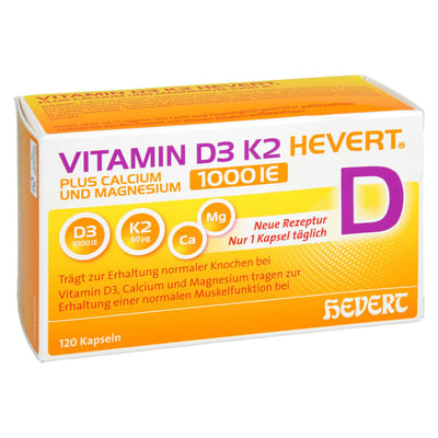 Vitamin D3k2 Hevert 1000ie