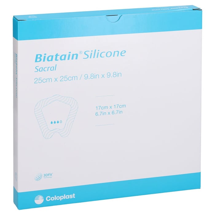 Biatain Silicone Schaumverb.Sakrum Groß 25X25 cm
