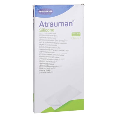 Atrauman Silicone steril 10x20 cm Kompressen Avitamed