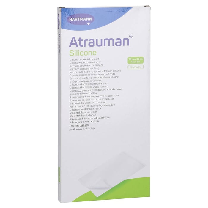 Atrauman Silicone steril 10x20 cm Kompressen