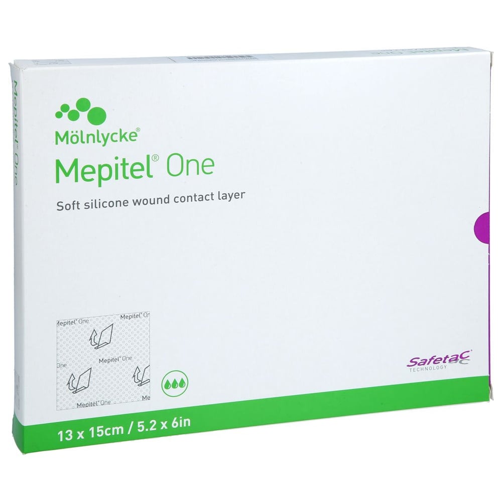 Mepitel One 13x15 cm Silikon Netzverband