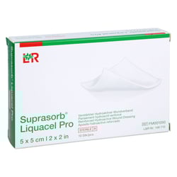 Suprasorb Liquacel Pro 5x5 cm Kompressen