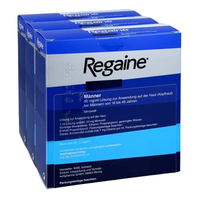 Regaine Männer 50 mg/ml Lösung zur Anwendung auf der Haut (Kopfhaut) Produktbild 1