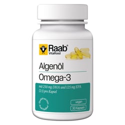 Raab Vitalfood Algenöl Omega-3 Kapseln