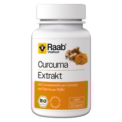 Raab Vitalfood Curcuma Extrakt Bio