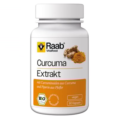 Raab Vitalfood Curcuma Extrakt Bio