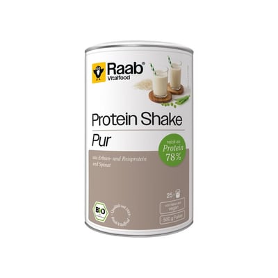 Raab Vitalfood Protein Shake Pur Bio Produktbild 1