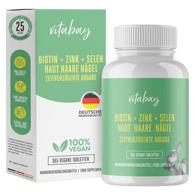Biotin Zink Selen Haut