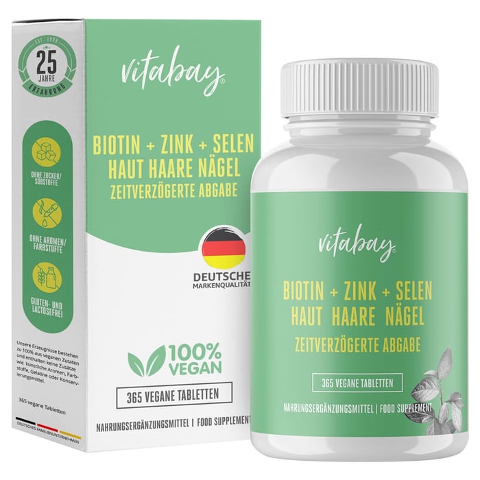 Biotin Zink Selen Haut