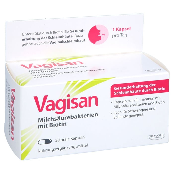VAGISAN Milchsäurebakterien mit Biotin Kapseln