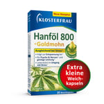 KLOSTERFRAU Hanföl 800 mg+Goldmohn Weichkapseln Produktbild 2
