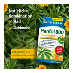 KLOSTERFRAU Hanföl 800 mg+Goldmohn Weichkapseln Produktbild 5
