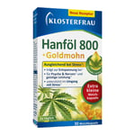 KLOSTERFRAU Hanföl 800 mg+Goldmohn Weichkapseln Produktbild 1