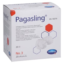 Pagasling Mulltupfer Gr.3 pflaumengroß steril