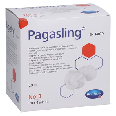 Pagasling Mulltupfer Größe 3 pflaumengroß steril Kohlpharma Produktbild 1