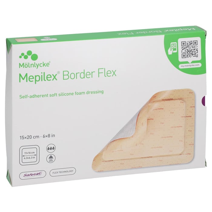 Mepilex Border Flex Schaumverb.haft.15x20 cm