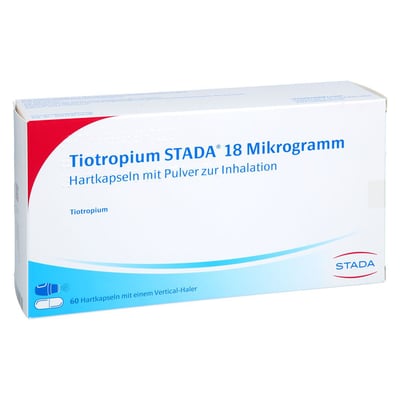 Tiotropium STADA 18 Mikrogramm + Inhaler