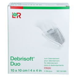 DEBRISOFT Duo Wundbettvorbereitung 10x10 cm